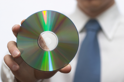 Records delivered on a CD